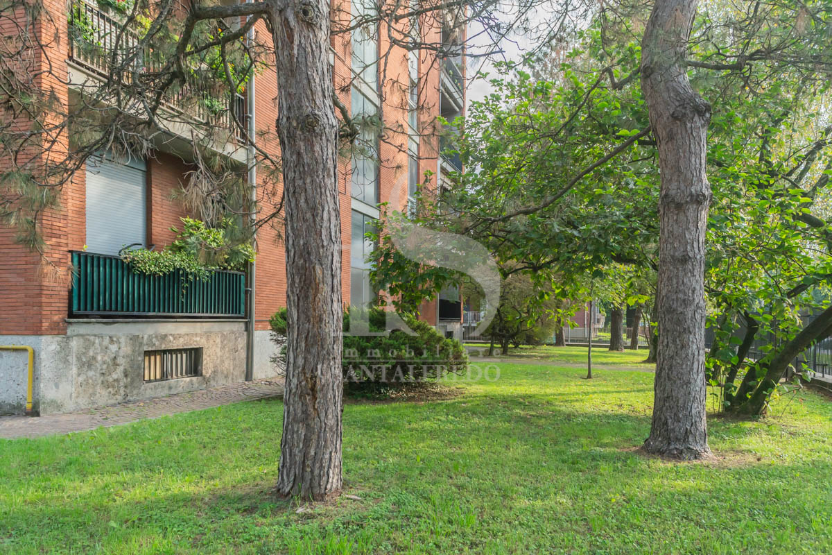 Trilocale con box e giardino condominiale a Concorezzo